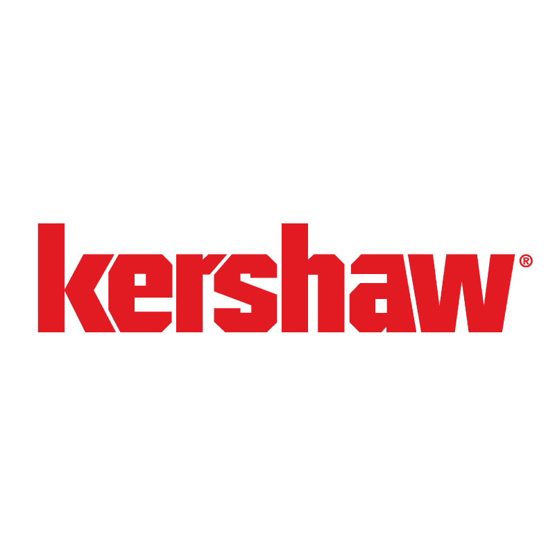 Kershaw Barricade, Folding Knife, Assisted Opening, 3.5" Drop Point Blade, Partially Serrated, 8Cr13MoV Blade Steel, 8.5" Overall Length, Liner Lock, Black Oxide Finish, Black Blade, Orange Glass Filled Nylon Handle 8650ST