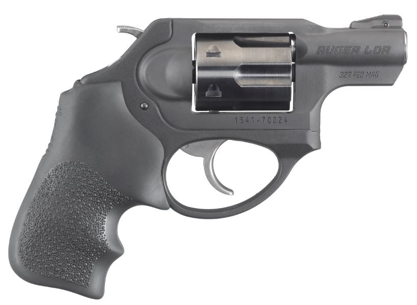 Ruger 5462 LCRx Small 327 Federal Mag 6 Shot 1.87" Matte Black Barrel, Black PVD Cylinder, Matte Black Stainless Steel Frame, Hogue Tamer Monogrip Grip, Transfer Bar Safety, Exposed Hammer