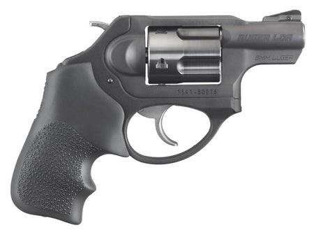 Ruger 5464 LCRx Small Frame 9mm Luger 5 Shot, 1.87" Matte Black Steel Barrel, Black PVD Cylinder, Matte Black Stainless Steel Frame, Black Hogue Tamer Monogrip, Exposed Hammer