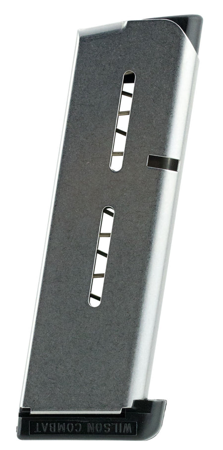 Wilson Combat 47OX 1911 7rd Detachable w/ Standard Floor Plate 45 ACP Stainless Steel
