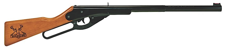 Daisy 2105 Buck Youth Air 177 400rd Shot Black Black Receiver Stained Hardwood