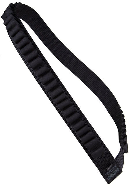 Blackhawk 43SB55BK Shotgun Bandoleer Black Nylon 55rd Over The Shoulder Mount