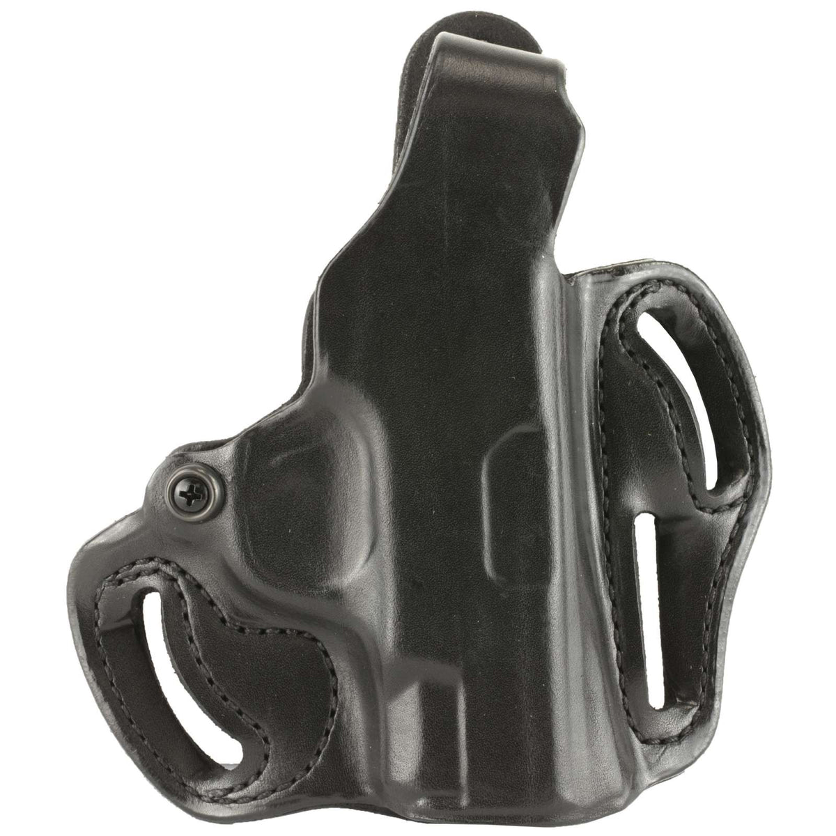 DESANTIS THUMB BREAK SCABBARD HOLSTER S&W M&P SHIELD 45 BLACK LEATHER RH