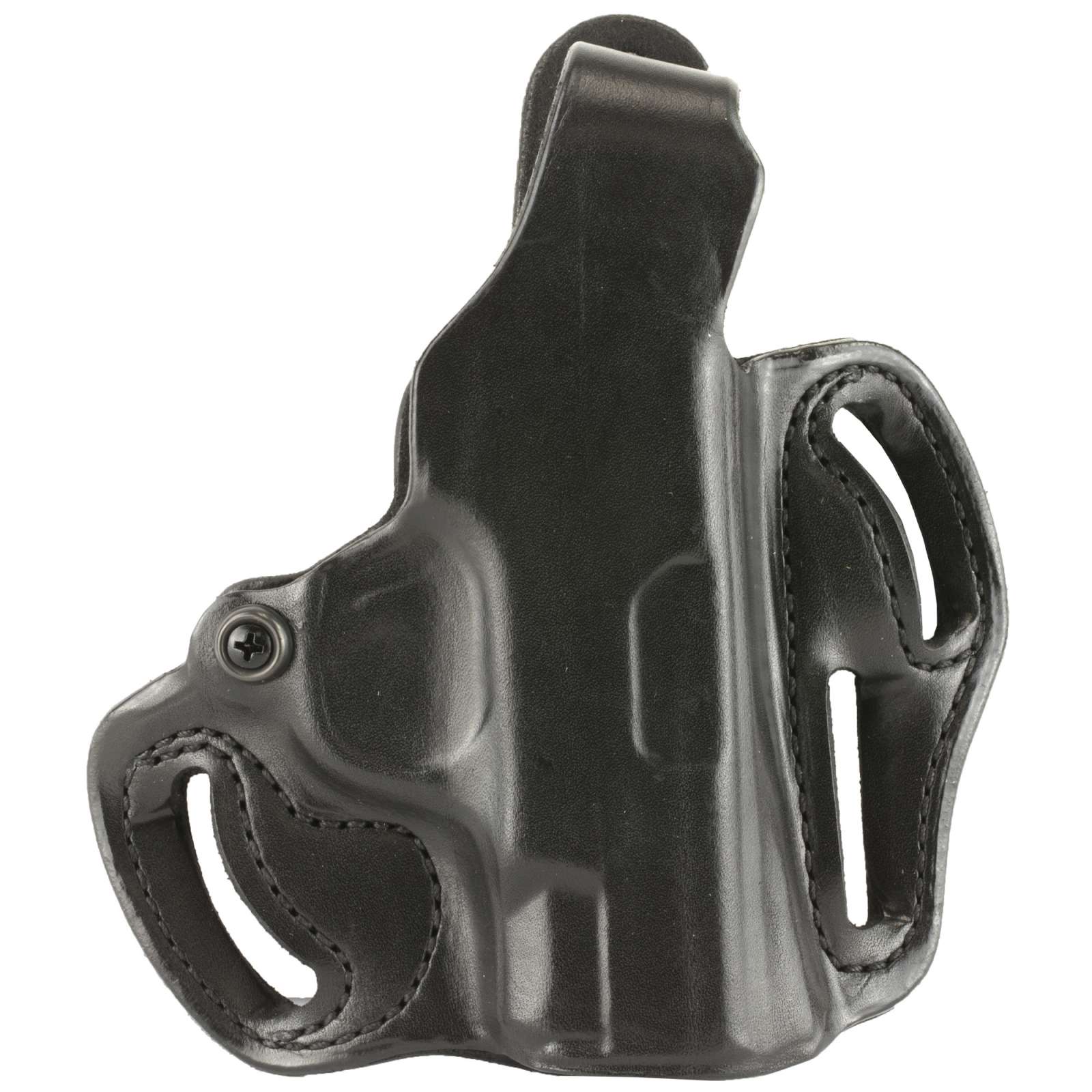 DESANTIS THUMB BREAK SCABBARD HOLSTER S&W M&P SHIELD 45 BLACK LEATHER RH