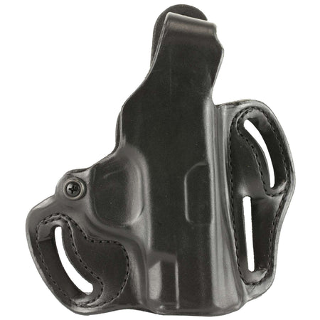 DESANTIS THUMB BREAK SCABBARD HOLSTER S&W M&P SHIELD 45 BLACK LEATHER RH