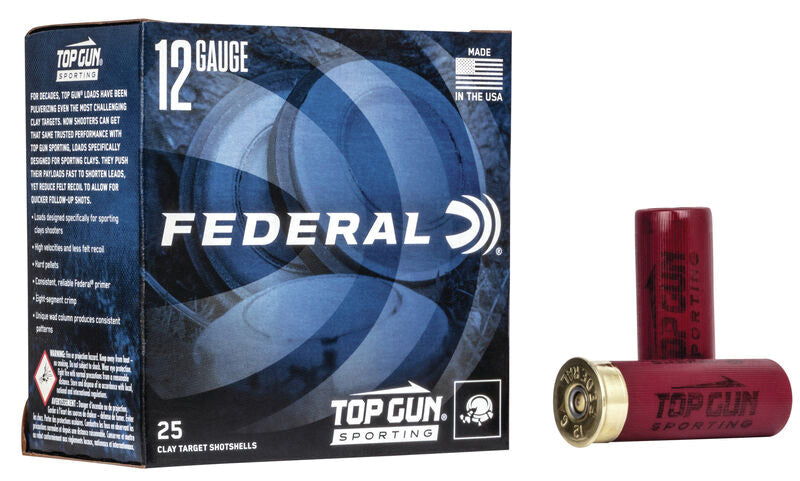 Federal Top Gun Sporting 12 Gauge 2.75 in 1 oz #7.5