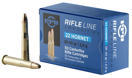 Prvi Partizan .22 Hornet Rifle 45gr JSP Ammo