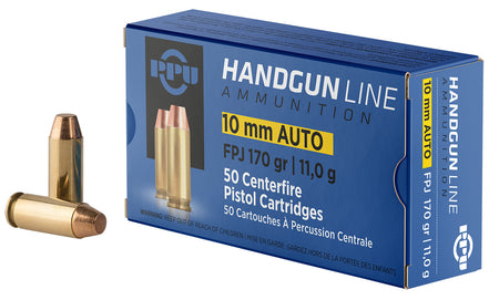 Prvi Partizan 10mm Auto 170gr FPJ Ammo