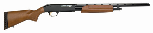 Mossberg 57120 505 Bantam Youth 410 Gauge Pump 3" 4+1 20" Blued Steel Vent Rib Barrel, Blued Steel Receiver, Fixed Hardwood Stock, Right Hand, Modified Choke