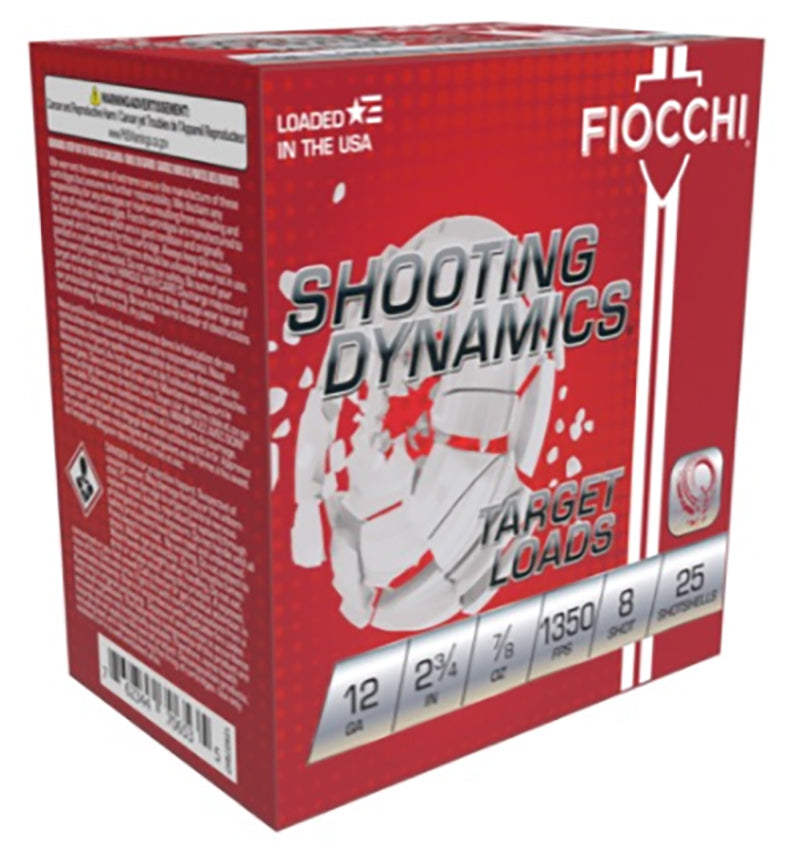 Fiocchi  12 Gauge 2.75 in 7/8 oz #8