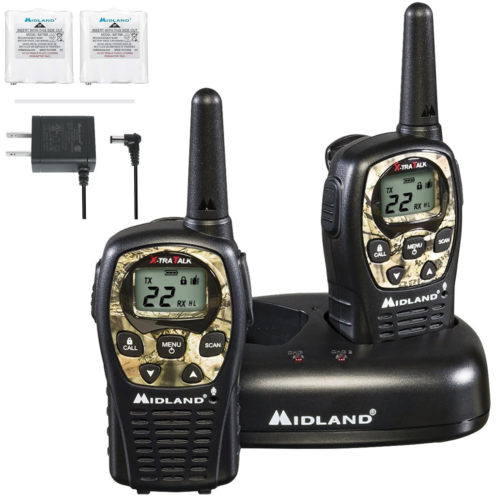 Midland LXT535VP3 2 Way Radio w/ Batteries & Charger