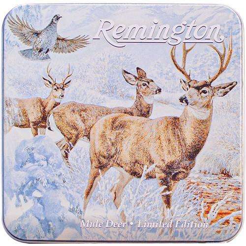 REMINGTON MULE DEER TIN COLLECTOR GIFT SET