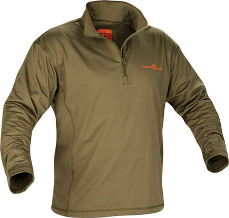 ARCTIC SHIELD MIDWEIGHT BASE LAYER TOP WINTER MOSS LARGE