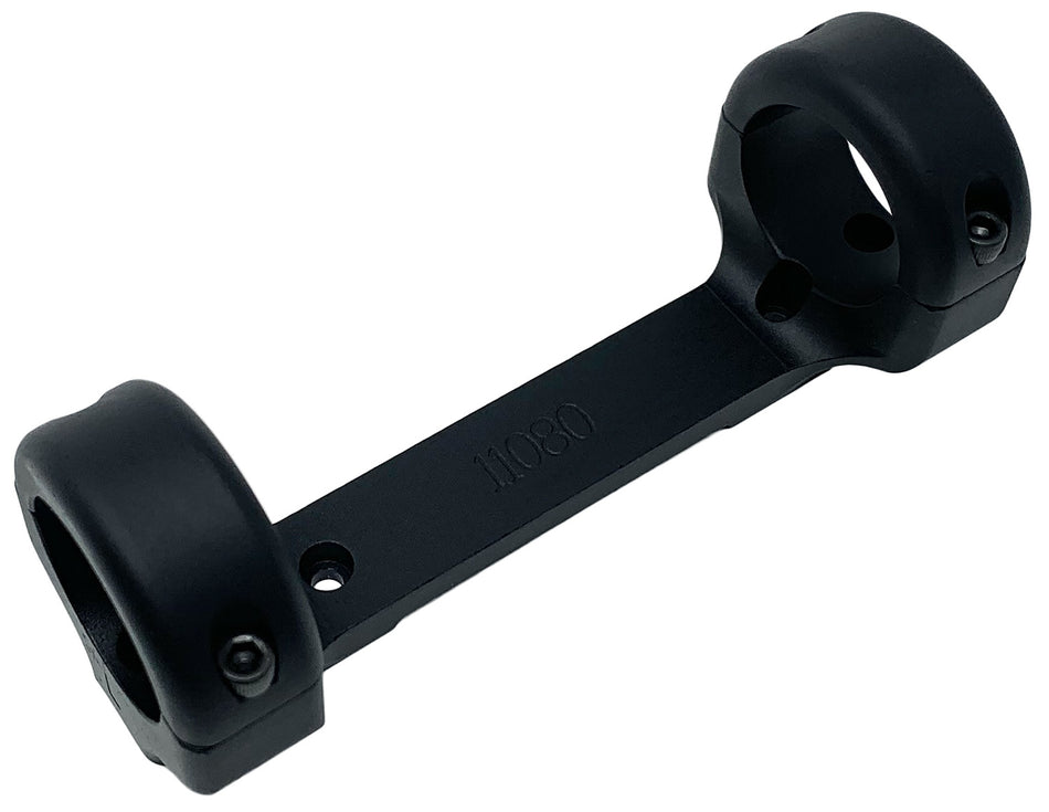DNZ 11080 Game Reaper-Ruger Scope Mount/Ring Combo Matte Black 1"