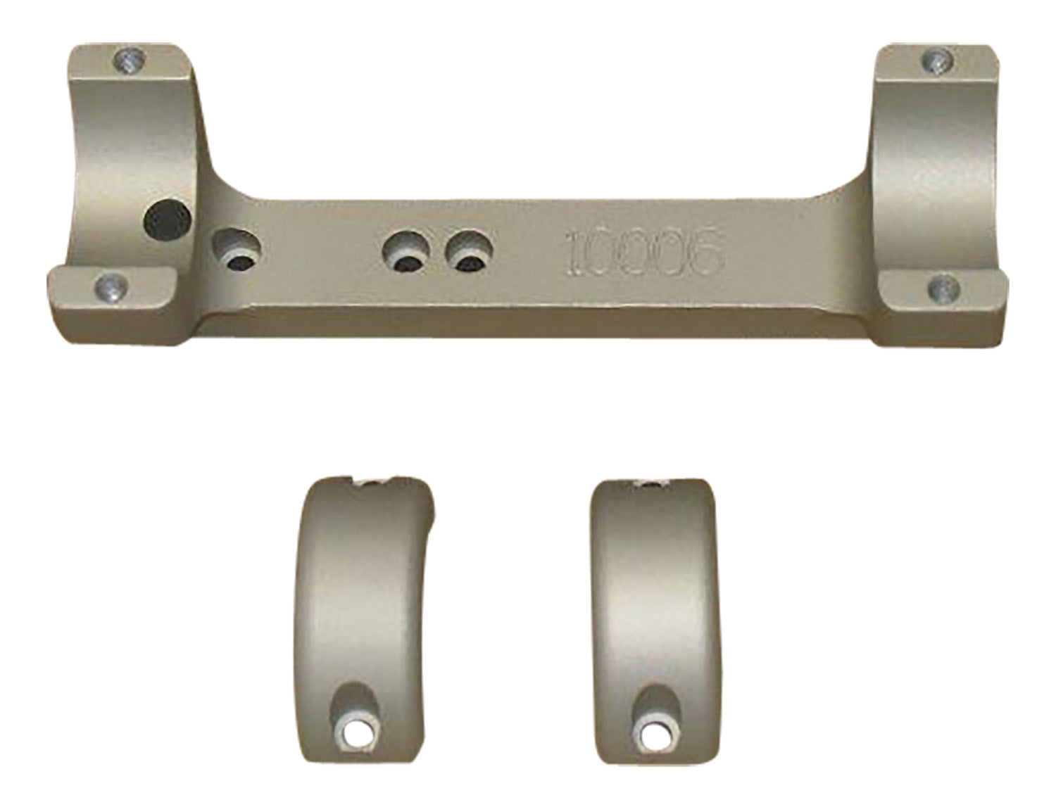 DNZ 10005 Game Reaper Thompson/Center Scope Mount/Ring Combo Silver 1"