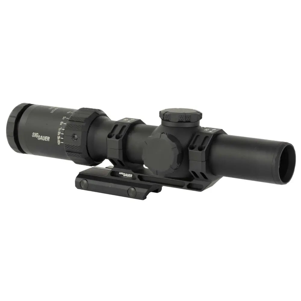 SIG SAUER TANGO MSR 1-10X28 34MM SFP ILLUMINATED MSR BDC10 RETICLE, 0.5MOA BLACK W/ MOUNT