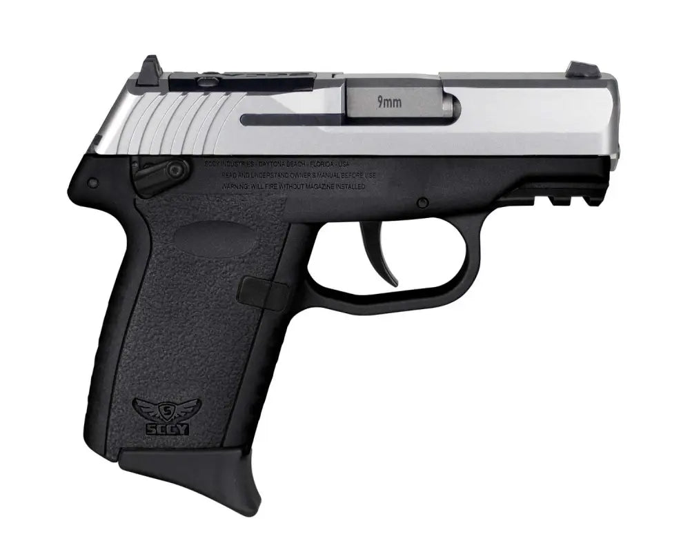SCCY CPX1TTBKRDRG3 9MM PST TT/BLK GRP D/S SAFETY