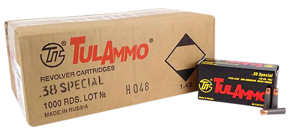 Tulammo .38 Special TULAMMO 130gr FMJ Ammo