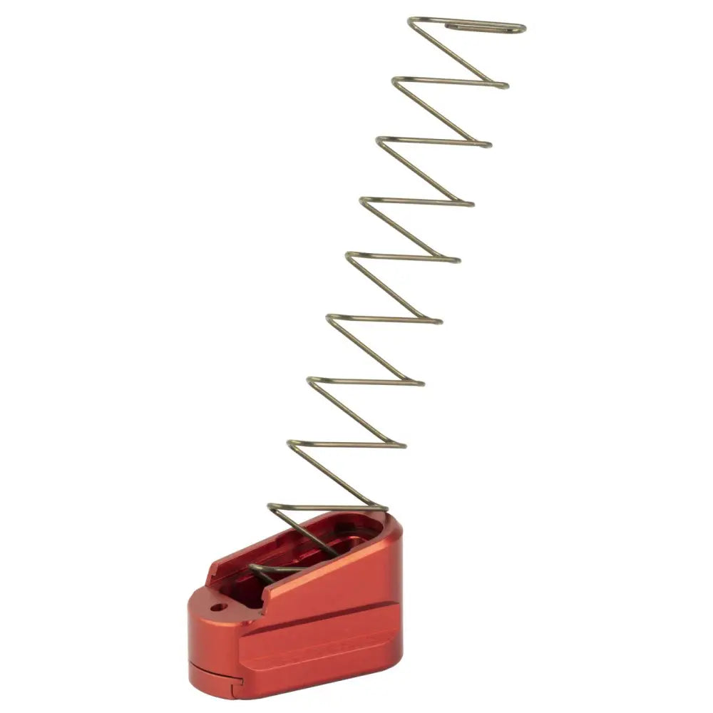 SHIELD ARMS GLOCK 43 MAG EXTENSION +2 RED