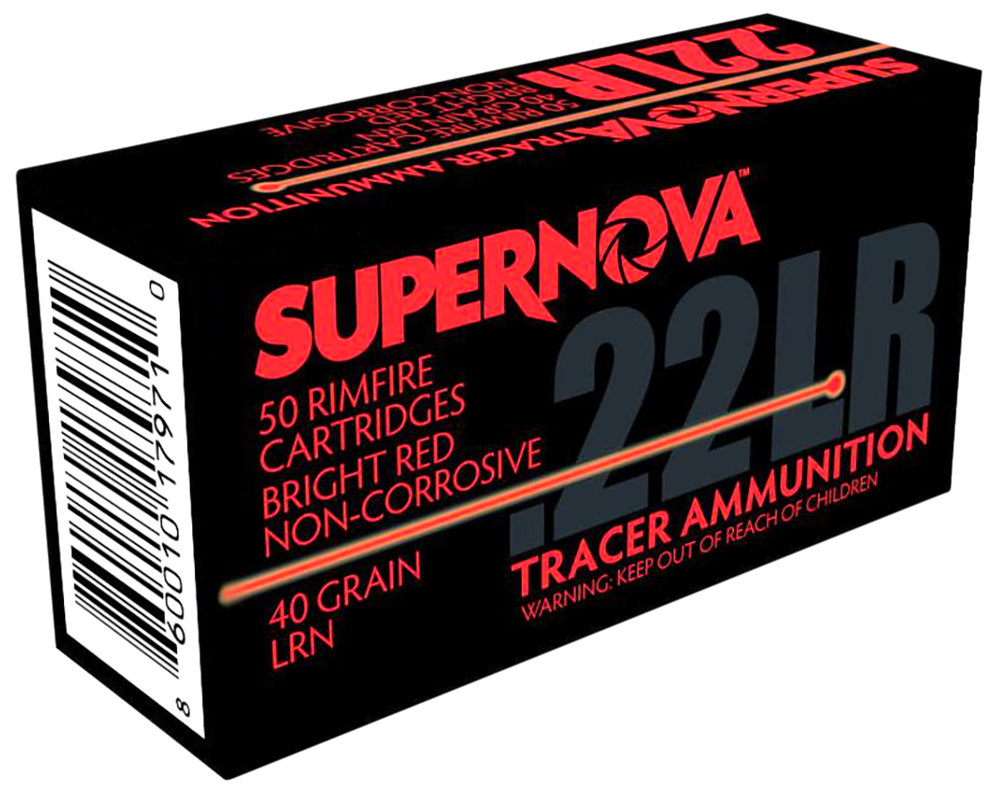 Supernova .22 LR Red Tracer 40gr LRN Ammo