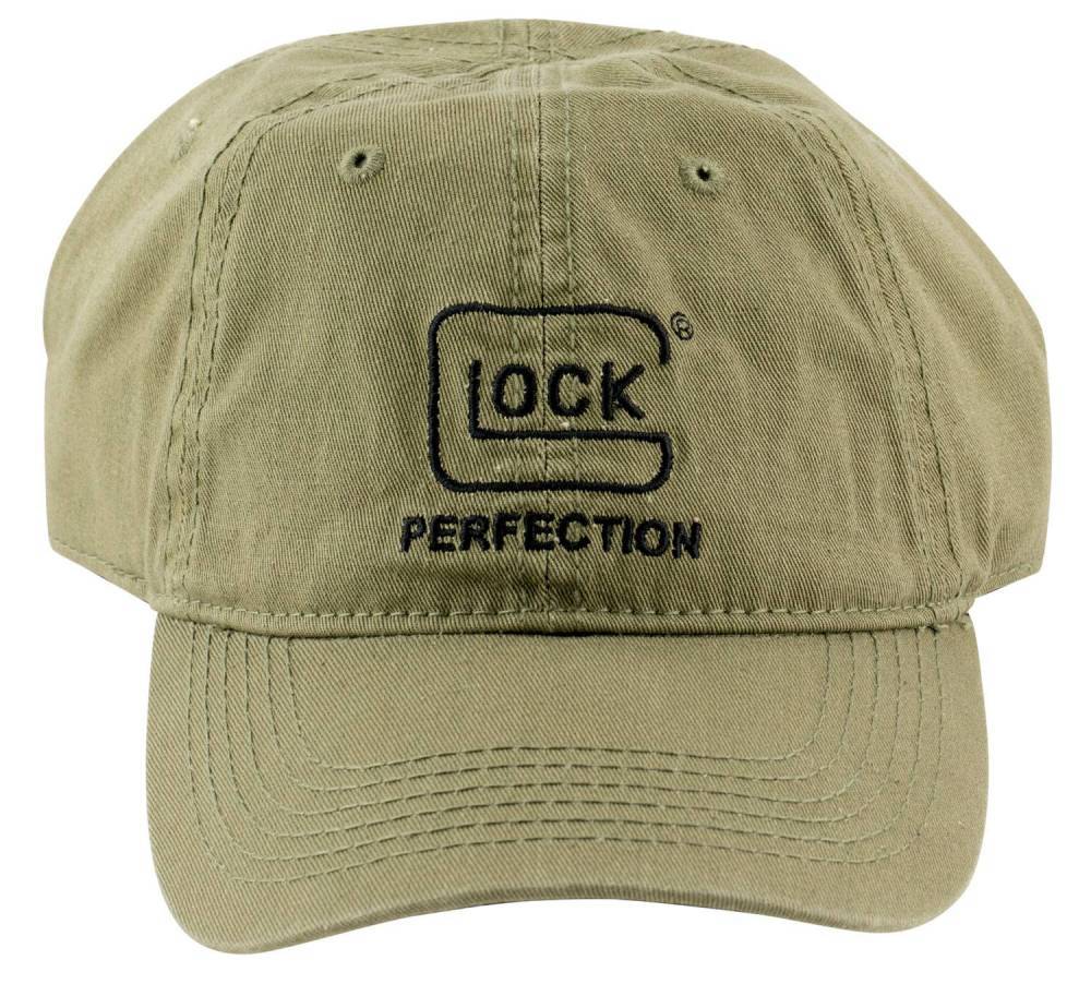 Glock Perfect Unstructured Chino Hat Sports Cap Cotton Adjustable Olive Drab