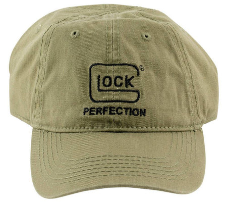 Glock Perfect Unstructured Chino Hat Sports Cap Cotton Adjustable Olive Drab