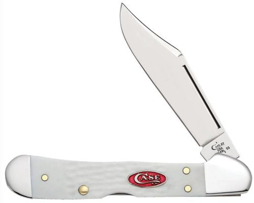 CASE KNIVES WHITE SYNTHETIC SPARXX STD JIG MINI COPPERLOCK