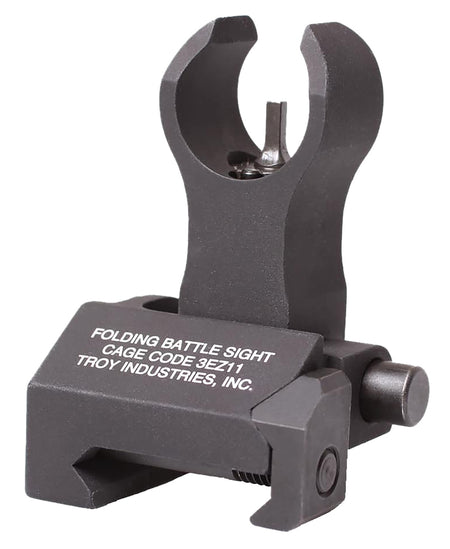 Troy Ind SSIGFBSFHBT00 Front Folding BattleSight HK Black Hardcoat Anodized