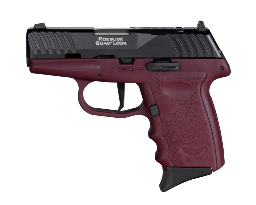 SCCY DVG1CBCRRDR 9MM PST BL/CRM GRP STIKER