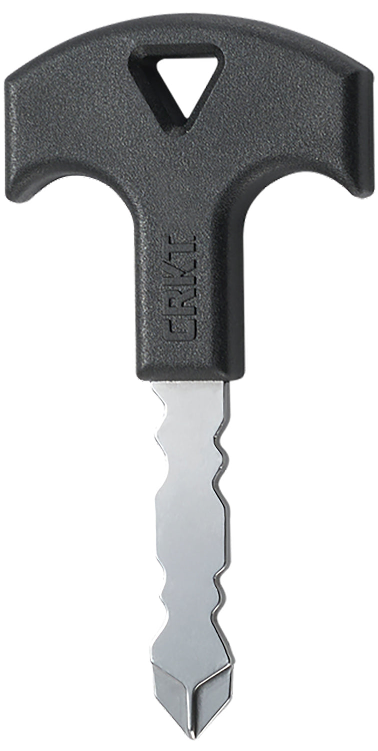 CRKT 9705 Williams Defense Key Matte Black 3CR13 Steel Includes Phillips Screwdriver