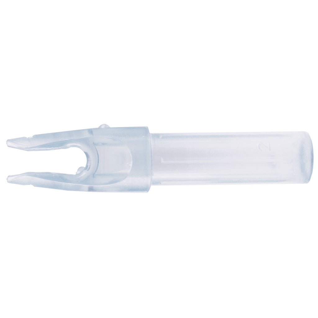 Carbon Express LaunchPad Nocks Clear .244 12 pk.