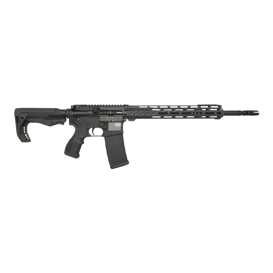FOSTECH TECH15 STRYKER RFL 5.56 16" MACH2 13" RL, SNGL STG TRIG, BLACK