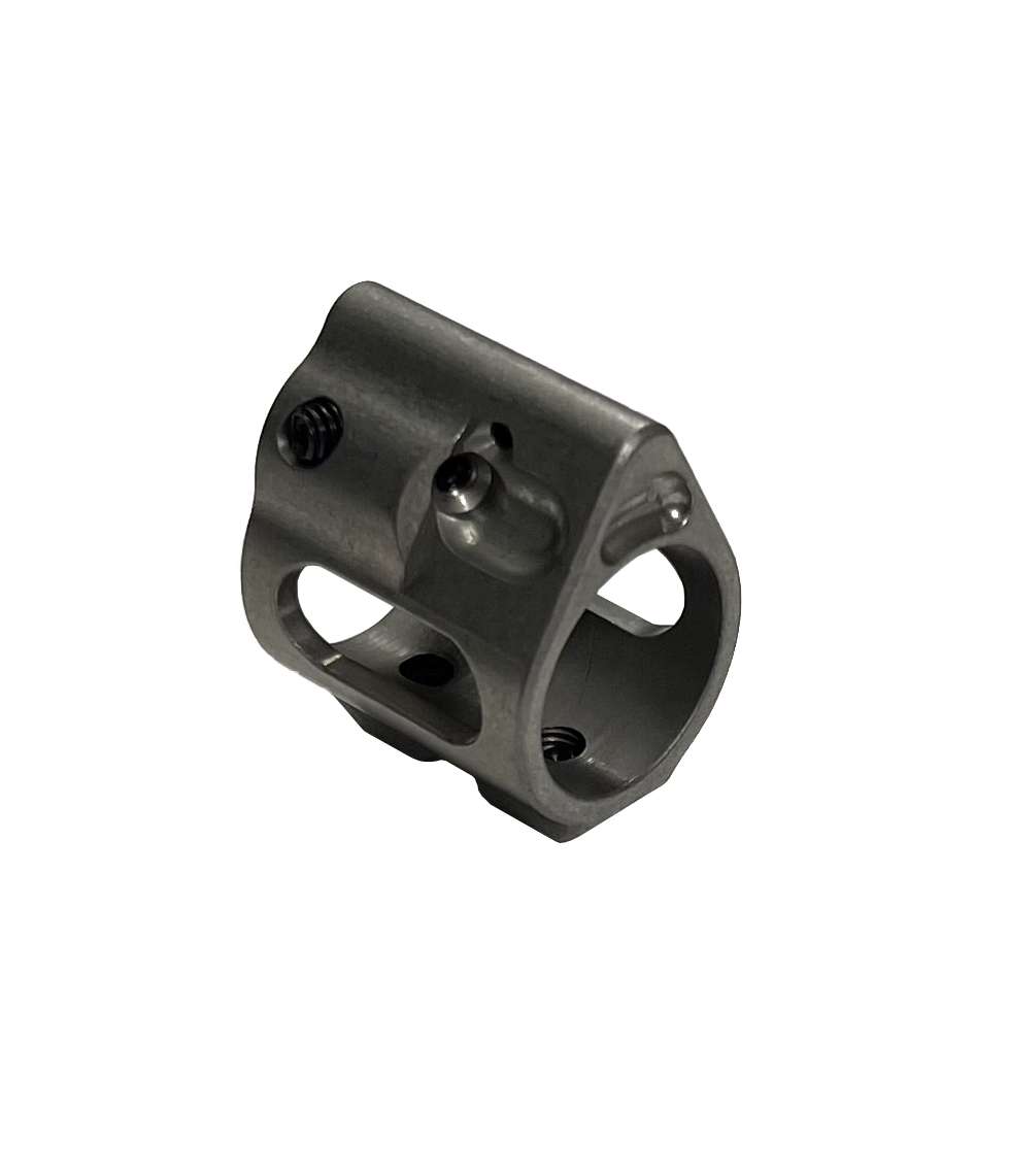 FOSTECH .750 THROTTLE ADJUSTABLE GAS BLOCK MADE FROM STAINLESS STEEL