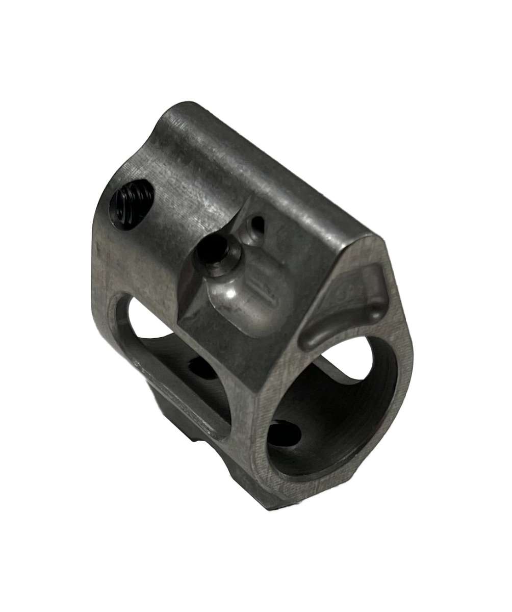 FOSTECH .625 THROTTLE ADJUSTABLE GAS BLOCK MADE FROM STAINLESS STEEL