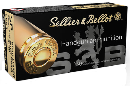 Sellier & Bellot 9mm Luger 124gr SP Ammo