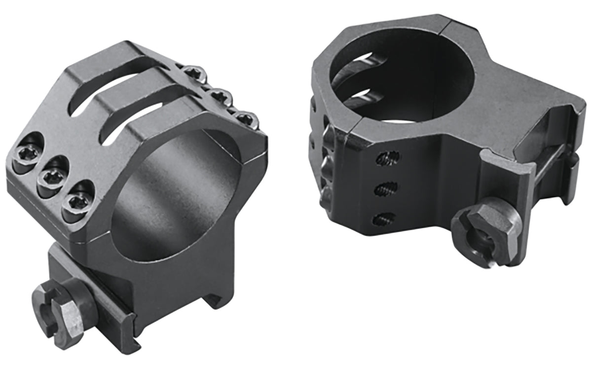 Weaver Mounts 48354 Six-Hole Skeleton Rings Matte Black 30mm Extra High