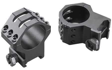 Weaver Mounts 48354 Six-Hole Skeleton Rings Matte Black 30mm Extra High