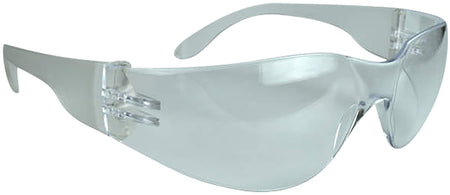 Radians MR0110ID Mirage Safety Eyewear Adult Clear Lens Polycarbonate Clear Frame