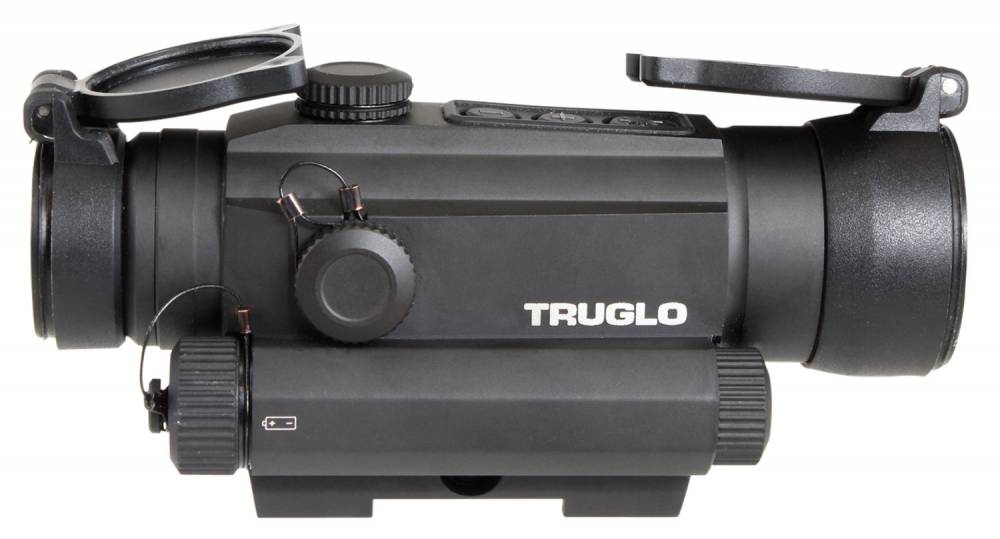 Truglo TG8130BN Tru-Tec 1x 30mm Obj 2 MOA Red Dot Black CR123A Lithium