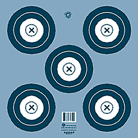 Maple Leaf Target Face NFAA Indoor 5-Spot 100 pk.
