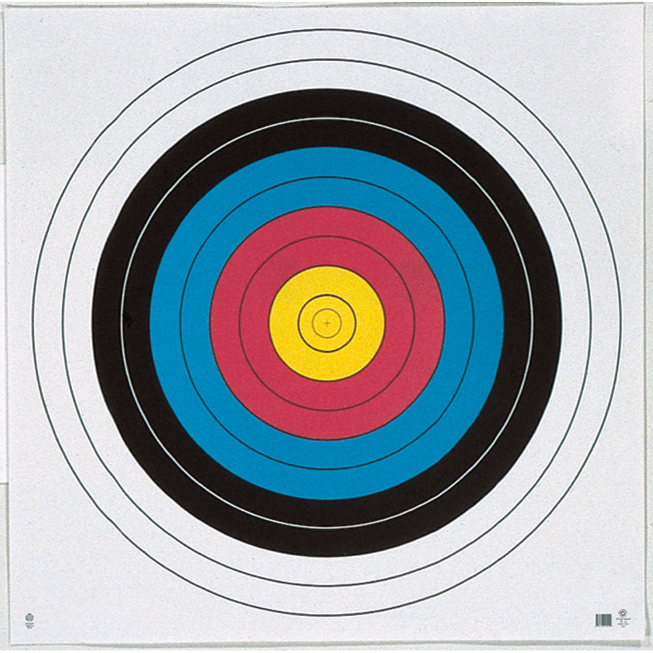 Maple Leaf Target Face FITA 10-Ring 60 cm. 25 pk.