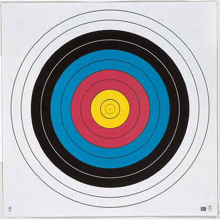 Maple Leaf Target Face FITA 10-Ring 80 cm. 25 pk.