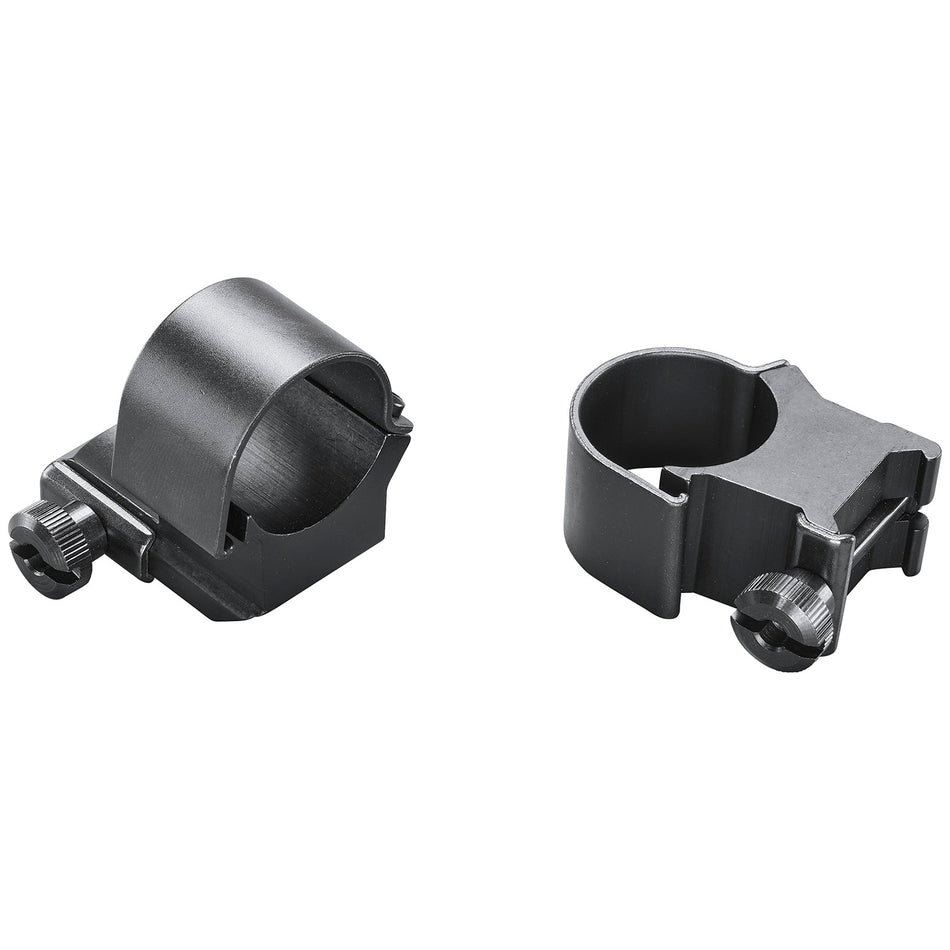 Weaver Mounts 48449 Detachable Top Mount Extension Rings Matte Black 1" Extra High