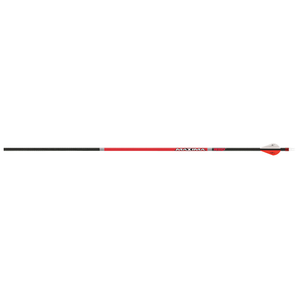 CARBON EXPRESS ARROW MAXIMA RED 400 W/2" VANES 6PK