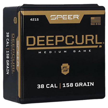 Speer 4215 DeepCurl 38Cal 158gr Hollow Point 100 Per Box/5 Case