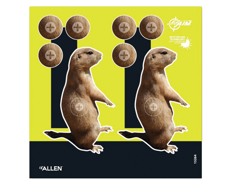 EZAim SplashTarget Prairie Dog 8x8 6pk