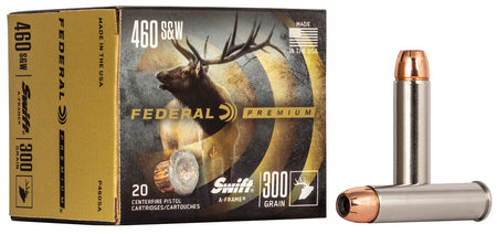 Federal P460SA Premium Swift A Frame 300 Grain .460 S&W Mag 1750 fps
