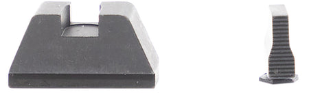 AmeriGlo GL429 Optic Compatible Sight Set for Glock XL Tall Serrated Front Sight-Black Rear Sight