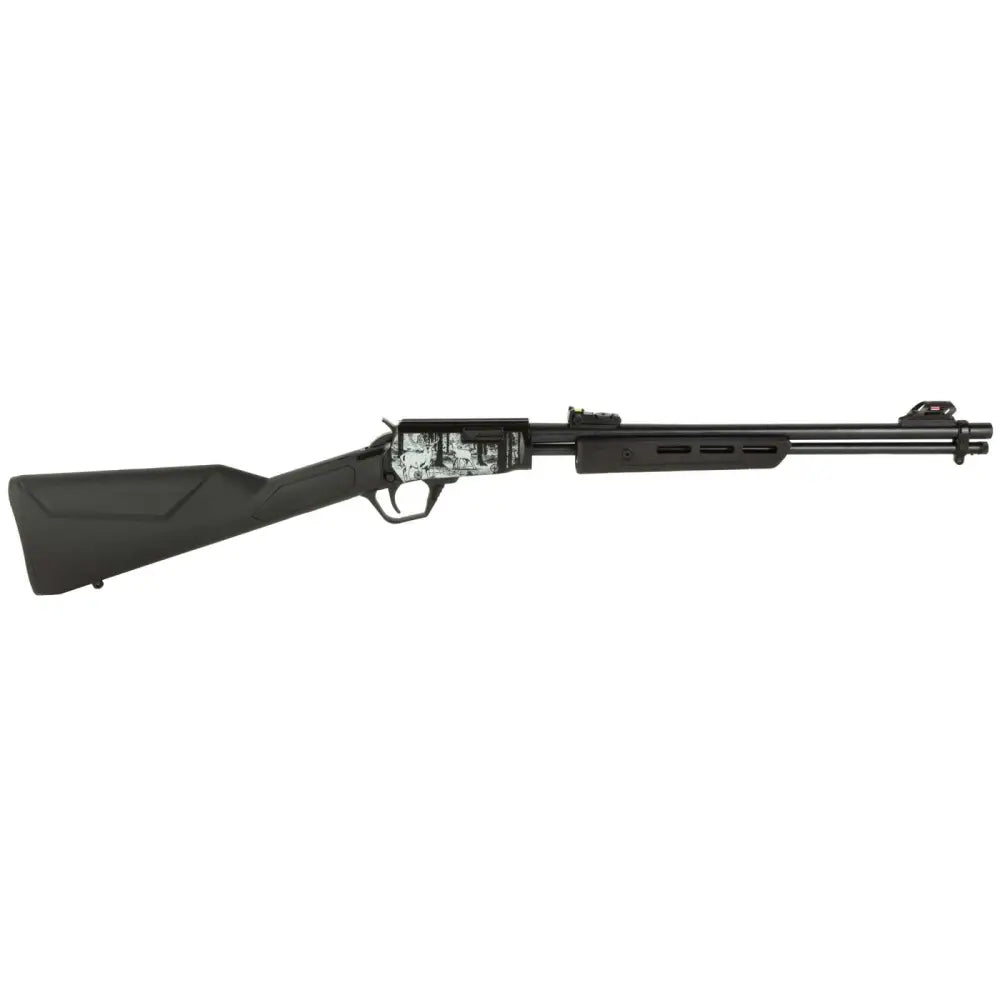 ROSSI GALLERY 22LR RFL 18" BLK SYNTHC ENGRAVED DEER