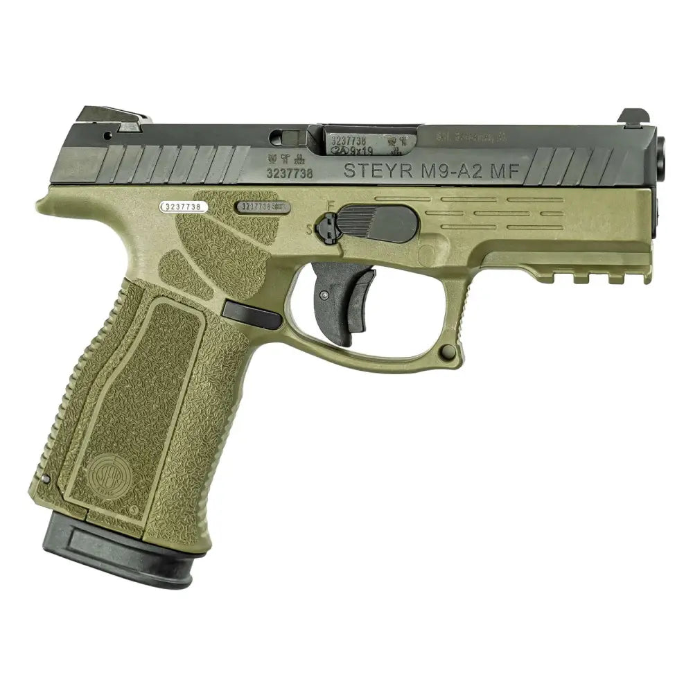 STEYR M9-A2 9MM PSTL OD GRN 4"BBL 17RD CAP